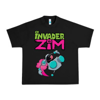 Black Invader Zim Gir Urban Heavy Tee - artisFamous