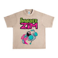 French Oak Invader Zim Gir Urban Heavy Tee - artisFamous