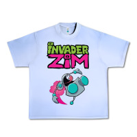 Grape Ice Invader Zim Gir Urban Heavy Tee - artisFamous