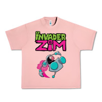 Salmon Invader Zim Gir Urban Heavy Tee - artisFamous