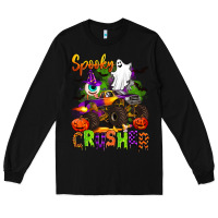 Black spooky cruhser with monster truck Long Sleeve Tee - Artiststas