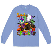 Colony Blue spooky cruhser with monster truck Long Sleeve Tee - Artiststas