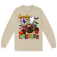 Mushroom spooky cruhser with monster truck Long Sleeve Tee - Artiststas