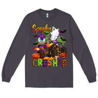 Smoke spooky cruhser with monster truck Long Sleeve Tee - Artiststas