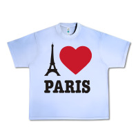 Grape Ice i love paris eiffel tower funny Urban Heavy Tee - artisFamous