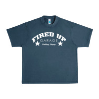 Midnight Navy fired up garage Urban Heavy Tee - artisFamous