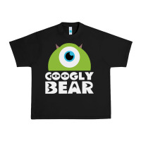 Black googly bear Urban Heavy Tee - artisFamous