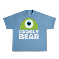 Pebble Blue googly bear Urban Heavy Tee - artisFamous
