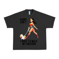Pigment Black wonder woman sorry can't Urban Heavy Tee - artisFamous