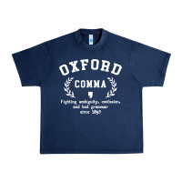 Navy funny english grammar nerd Urban Heavy Tee - artisFamous