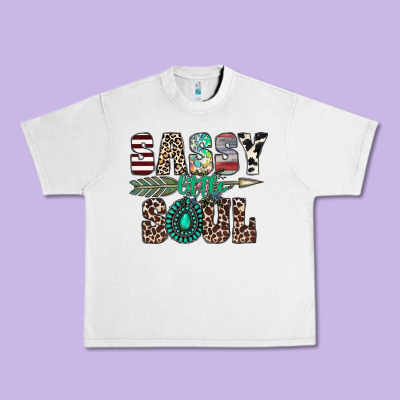 Sassy Little Soul Urban Heavy Tee Designed By Cowhidedigitalart