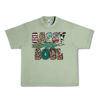 Oil Green sassy little soul Urban Heavy Tee - CowhideDigitalArt