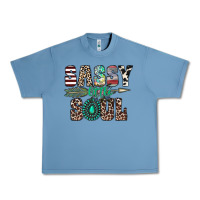 Pebble Blue sassy little soul Urban Heavy Tee - CowhideDigitalArt