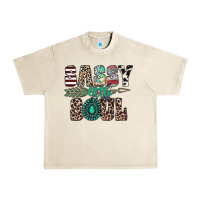 Sandshell sassy little soul Urban Heavy Tee - CowhideDigitalArt