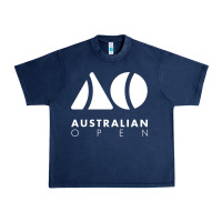 Navy australian open Urban Heavy Tee - artisFamous