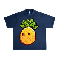 Navy pineapple fruits Urban Heavy Tee - artisFamous