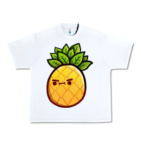 White pineapple fruits Urban Heavy Tee - artisFamous