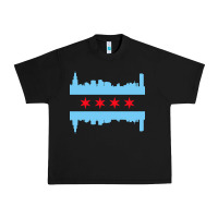 Black awesome chicago city Urban Heavy Tee - artisFamous