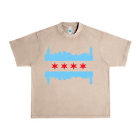 French Oak awesome chicago city Urban Heavy Tee - artisFamous