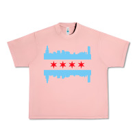 Salmon awesome chicago city Urban Heavy Tee - artisFamous