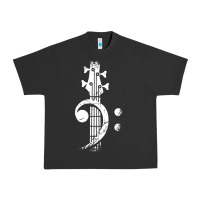 Musical Guitar Bass Urban Heavy Tee | Teevron
