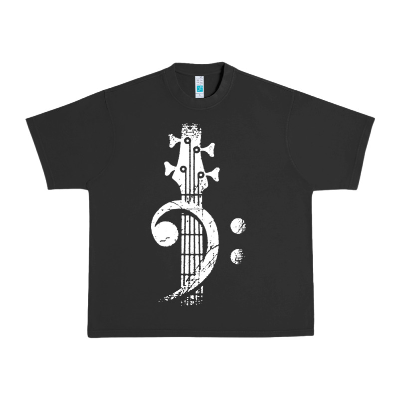Musical Guitar Bass Urban Heavy Tee by artisFamous | Teevron