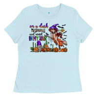 Baby Blue on a dark highway cool wind in my hair Ladies Tee - SublimationCraftShop
