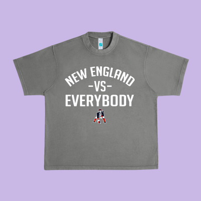 New England Everybody Urban Heavy Tee Designed By Artisfamous