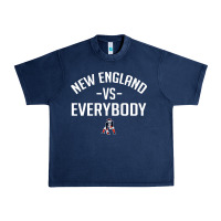 Navy new england everybody Urban Heavy Tee - artisFamous