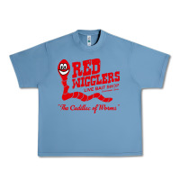 Pebble Blue red wigglers Urban Heavy Tee - artisFamous