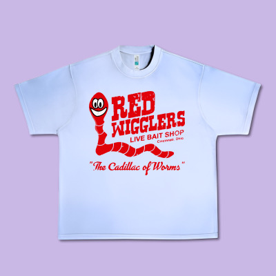 Red Wigglers Urban Heavy Tee Designed By Artisfamous