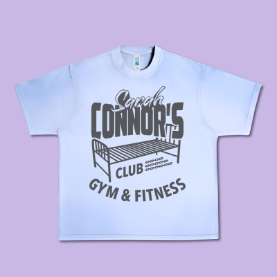 Sarah Connor's Club - Gym & Fitness Urban Heavy Tee Designed By Artisfamous