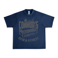 Navy Sarah Connor's Club - Gym & Fitness Urban Heavy Tee - artisFamous
