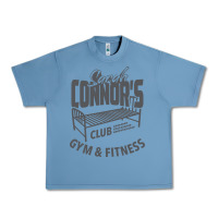 Pebble Blue Sarah Connor's Club - Gym & Fitness Urban Heavy Tee - artisFamous