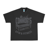 Pigment Black Sarah Connor's Club - Gym & Fitness Urban Heavy Tee - artisFamous
