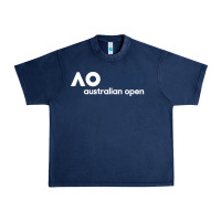 Navy australian open Urban Heavy Tee - artisFamous