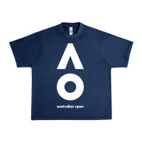 Navy australian open Urban Heavy Tee - artisFamous
