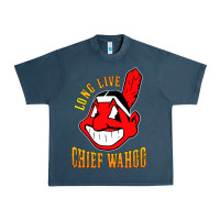 Midnight Navy long live chief wahoos Urban Heavy Tee - artisFamous