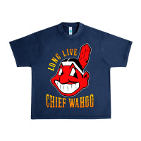 Navy long live chief wahoos Urban Heavy Tee - artisFamous