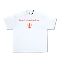 White toronto kawhi board man gets paid Urban Heavy Tee - artisFamous