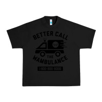 Black wambulance Urban Heavy Tee - artisFamous