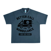 Midnight Navy wambulance Urban Heavy Tee - artisFamous