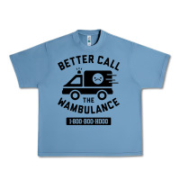 Pebble Blue wambulance Urban Heavy Tee - artisFamous