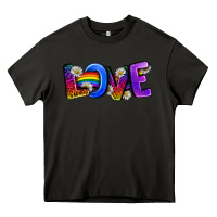 Asphalt Western Love LGBTQ+ Heavy Core Tee - BundleAndBundleShop