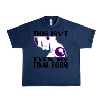 Navy even my final form Urban Heavy Tee - artisFamous