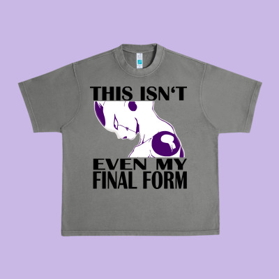 Even My Final Form Urban Heavy Tee Designed By Artisfamous