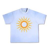 Grape Ice tribal sun Urban Heavy Tee - artisFamous