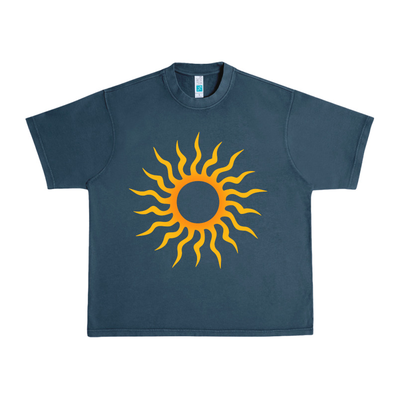 Tribal Sun Urban Heavy Tee by artisFamous | Teevron