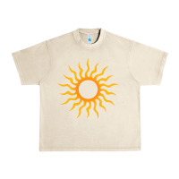 Sandshell tribal sun Urban Heavy Tee - artisFamous