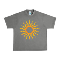 Tornado tribal sun Urban Heavy Tee - artisFamous